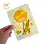 OEM ODM Food Grade Snack Food Packaging Bag Puffing Packing Bag Plastic Zipper Pouch For Fried Banana Strips Chips for sale