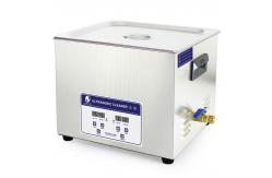 China JP -060S 40KHz 15L Benchtop Ultrasonic Cleaner , electric fule stencil ultrasonic cleaning machine supplier