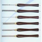Flat Punch Wood Lathe Tool Sets Butt Chisel Wood Turning Lathe Machine