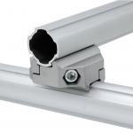 DYJ28-A06 Industrial Aluminum Lean Tube Connector Aluminum Alloy Pipe Lean Manufacturing Line with Efficient Joint for sale