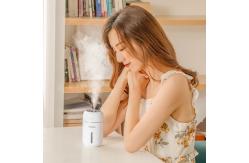 China USB Home Ultrasonic Aroma Diffuser Led Light Portable White Air Humidifier supplier