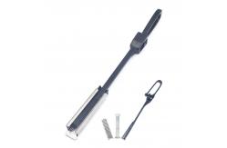 China Fiber Drop Wire Suspension Clamp Flat Wedge shaped securing Galvanised supplier