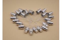 China 13 / 400  Perfume Bottle Spray Pump , Perfume Crimp Pump With Aluminum Collar supplier