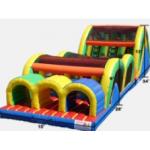 inflatable obstacle course / inflatable tunnel obstacle course for kids play for sale