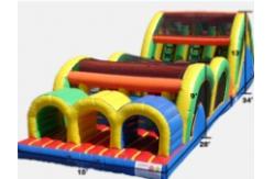 China inflatable obstacle course / inflatable tunnel obstacle course for kids play supplier