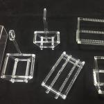 Zcq High Purity Solar Quartz Boat Clear OEM Design