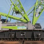Enhancing Safety Standards 500T Crawler Crane In Urban Projects Used Crane Equipment for sale