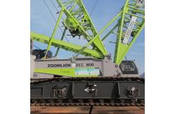 China Enhancing Safety Standards 500T Crawler Crane In Urban Projects Used Crane Equipment supplier