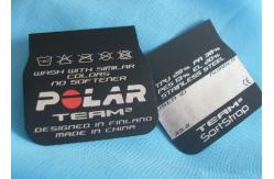 China Eco - Friendly Fabric Clothing Screen Printing Label Matt / Shinny Surface supplier