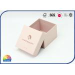 Biodegradable 2 Pieces Pink Birthday Present Wrapped Paper Box for sale