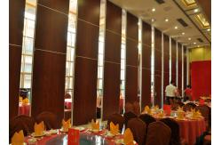 China Steel Track Operable Folding Partition Walls For Multi-Function Hall supplier
