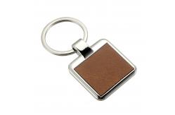 China Classic Style Full Grain Leather Key Chains For Durability And Flexibility supplier