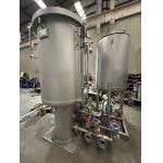 Low Consumption Textile Dyeing Machine Low Liquor Ration With Vertical Type Shape for sale