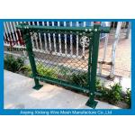 Customized Square Chain Link Fence Mesh For Football Ground XLF-09 for sale