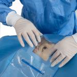 SURGICAL STERILE OPHTHA DRAPE PACK ( HALF BODY ) for sale