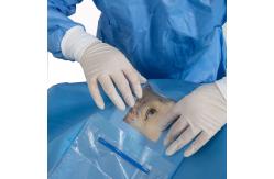 China MAYO Surgical Eye Sheet Drape With Double Fluid Collection Pouches supplier