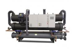 China Screw Hanbell Water Chiller Units Single Compressor Water Cooled supplier