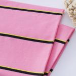 Skin-Friendly And Multicolor Personalised  Striped Knit Fabric For Casual Wear for sale