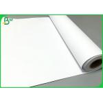 Plotter printing 80GSM White CAD Plotting Paper Roll 24inch * 150 Feet
