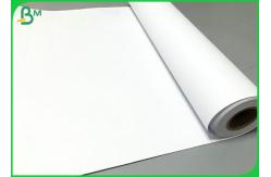 China Plotter printing 80GSM White CAD Plotting Paper Roll 24inch * 150 Feet supplier