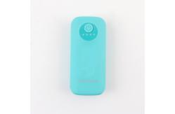 China LED Light Plastic Portable Power Bank 2400MAH 18650 Li ion battery supplier