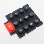 Customized Logo Silicone Rubber Keypads With LED Possibility