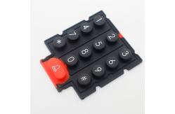 China Matte/Glossy Surface Silicone Rubber Keypads With Optional Backlight supplier