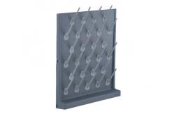 China Science Lab Equipment Acid Proof Pegboard Single Face PP Drip Shelf supplier