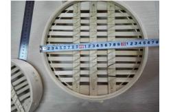 China Natural Kitchen Tools 2 Tier 12 Inch Mini Bamboo Steamer supplier