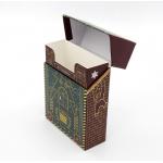 CMYK Christmas Paper Gift Box Finished Cosmetic Paper Packaging 70mm Length for sale