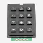 Multifunctional Custom Membrane Keyboard With Black White Grey Color for sale