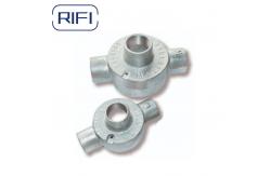 China OEM Galvanized Steel Pipe Fittings For Construction Malleable Iron Junction Box supplier
