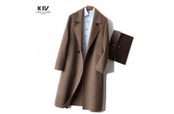 China British Style Plain Autumn Winter Trench Overcoat Regular Fit in Canvas Fabric supplier