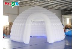 China 5 Meter Inflatable Igloo Dome Tent With Air Blower / Remote Controller supplier