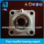 White Housing Plastic Pillow - Block Linear Ball Bearings Durability UCF205-16 for sale