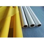 White / Yellow 110 Monofilament Polyester Mesh Plain Weave 30-70m / Roll
