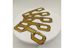 China Electrics 12 Volt Flexible Heat Strip Polyimide Material With Accurate Temperature Control supplier