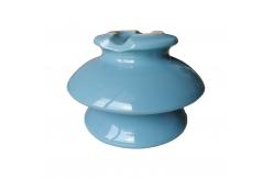 China Blue 36kV Porcelain Pin Insulators For Distribution Lines supplier