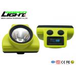 ABS Case 348lum 25000lux 2.96W LED Miners Cap Lamp