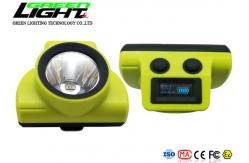 China ABS Case 348lum 25000lux 2.96W LED Miners Cap Lamp supplier