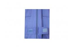 China 320GSM Twill 3/1 Blue Welding Work Coverall Fire Retardant Anti Static supplier