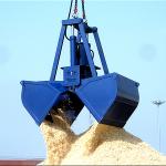 1~10cbm High Quality Double Disc rope electro hydraulic Grab for sale