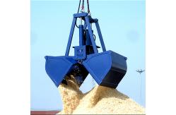 China 3CBM Remote Control Q235 Electro Hydraulic Grab Double Petals supplier