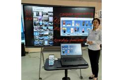 China 65 Inch Smart Interactive Whiteboard Full View Flat Panel Smart Board supplier