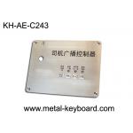 Customizable Access Control stainless steel keypad with Top Panel Mounting for sale