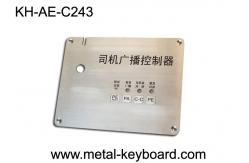 China Customizable Access Control stainless steel keypad with Top Panel Mounting supplier