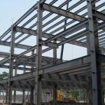 Anti Rust Painting Metal Workshop Buildings Prefabricated Metal Warehouse ODM for sale
