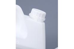 China 1 Gallon Fluorinated Hdpe Bottles Square Jerry Can Screen Printing supplier