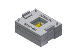 China Industrial Commercial Azimuth Carrier Test Socket High Durability Ic Test Socket supplier