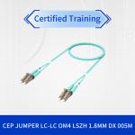 CommScope OM4 LC Duplex Fiber Patch Cord - Intelligent Connectivity for Demanding Networks for sale